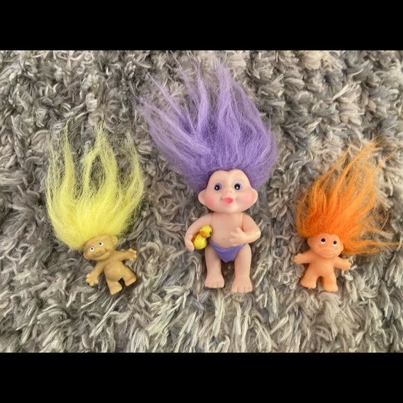 Lot of vintage trolls dolls - Picture 1 of 6